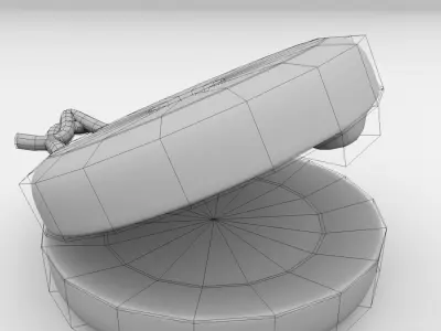 Castanets bell 3D model