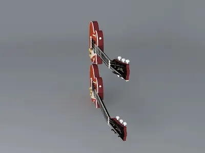 Gibson Les Paul Standard guitar Free 3D model