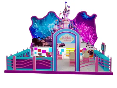 Booth Exhibition Stand a210 3D model