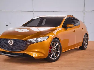 Mazda 3 Hatchback 2022-2026 Rigged 3D model