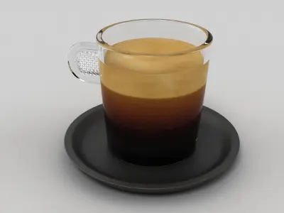 Espresso Glass 3D model