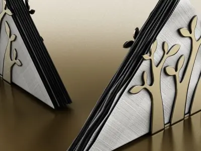 Napkin Holder 3 3D model