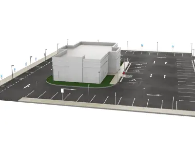 Car Parking 3D model