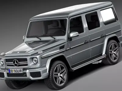 Mercedes-Benz G63 AMG 2013 3D model