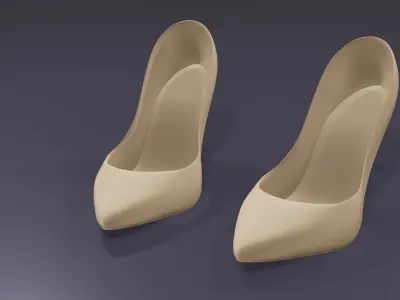 Classic pumps Free 3D model