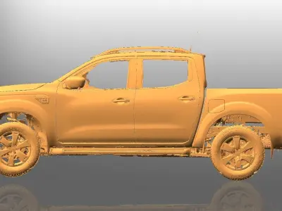 Renault Alaskan 2019 Series Native Exterior 3D Scan 3D model