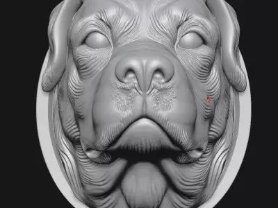 Rottweiler 3D print model