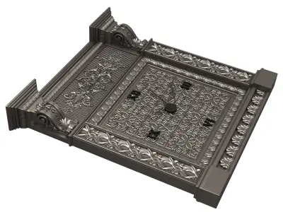 Classic Clock Collection Low-poly 3D model