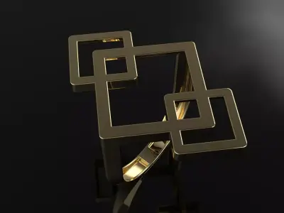 jewelry ring 305 3D print model