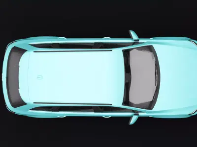 Audi Q7 Tfsi e Blue Sky 3D model