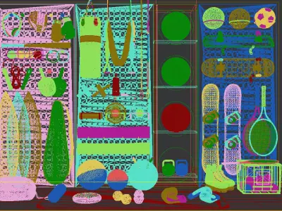 Sports Equipment Store 3D model