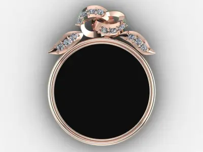 luxury pendant for women  3D print model