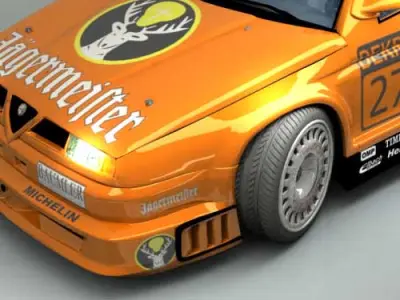 Alfa Romeo v6 3D model