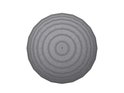 Fitness ball 3D model