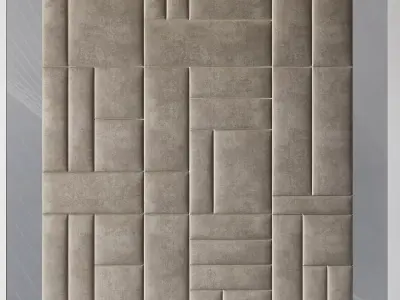 Wall Panel 3d model Low-poly 3D model buy
