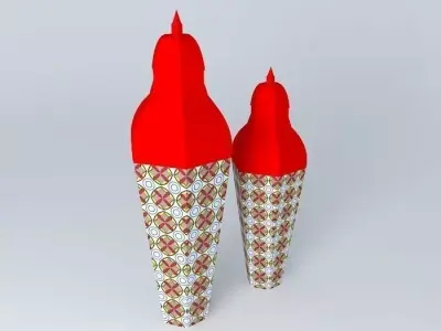 potiches vasos vases Free 3D model