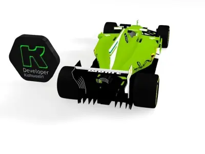Auto de Formula 1 3D model