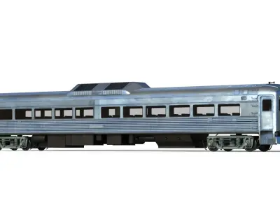 Budd Rail Diesel Car RDC 3D model