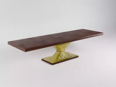 Luxury table Low-poly 3D model