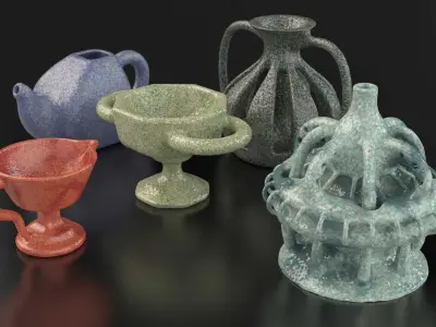 Granitic Pottery 3D model