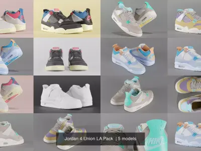 Jordan 4 Union LA Pack 