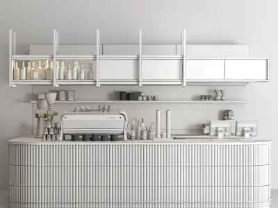 Coffee Shop 06 3D model