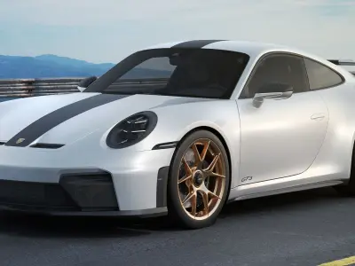 Porsche 911 GT3 Weissach 2025 3D model