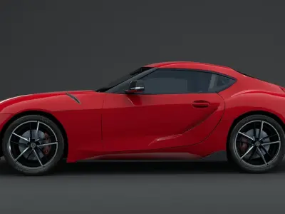 Supra2020 toyota supra sports car 3D model