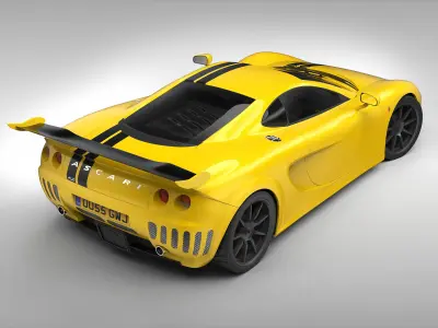 Ascari A10 3D model