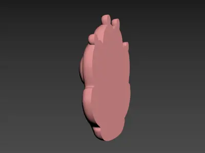 Cat Paw 3D print model