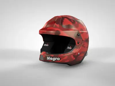 Stilo WRC Des helmet 3D model