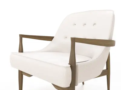 French Chair 3D model