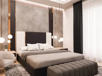 Complete House Interior 3D model 3D model