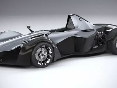 BAC Mono 2020 3D model