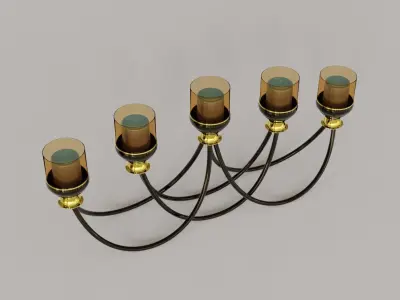 Modern Candlestick 3D model