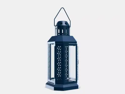 ENRUM Lantern for tealight in-outdoor 2 3D model