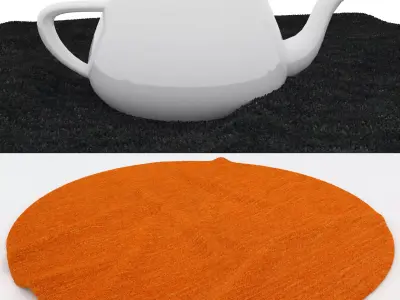 Rugs No 1053 Low-poly 3D model
