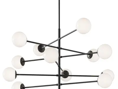 Chandelier Tortora 3D model