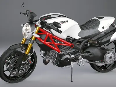Ducati Monster 1100s 3D model