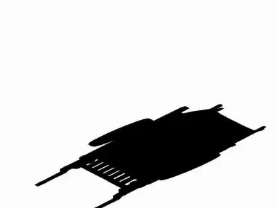 Prairie Traffic - Trolley 01 3D model