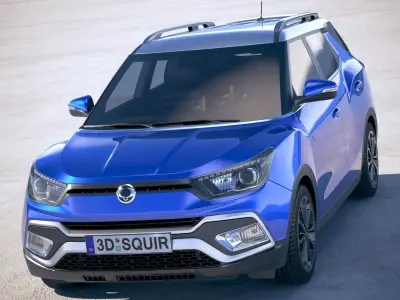 SsangYong XLV 2018 3D model