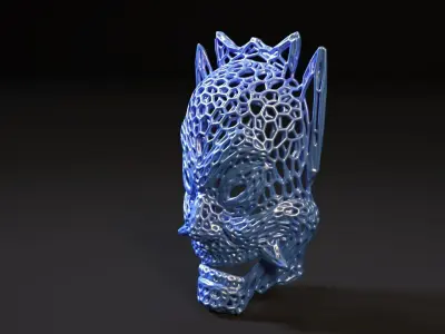 Blue Spirit Mask  3D print model