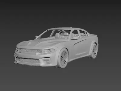 Dodge Charger SRT 2020  3D print model