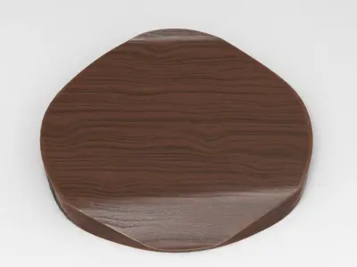 Cuko Tray Low-poly 3D model