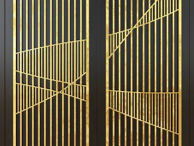 Wall Panel Collecyion 7 pieces 3d model 3D model