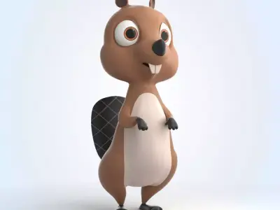 Beaver 3D model