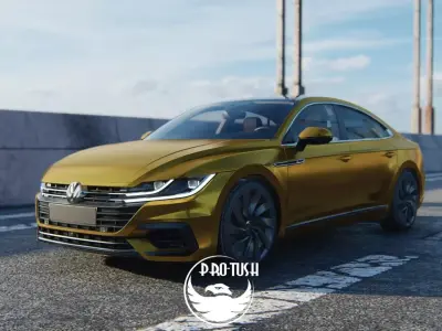 Volkswagen Arteon R-line 2018 3D model