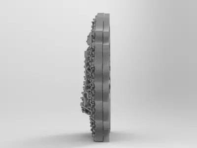 medalla virgen  3D print model