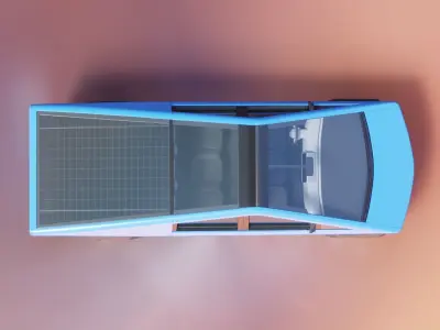 Cybertruck Reinterpretation 3D model