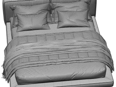 Living Divani NeoWall Bed 3D model